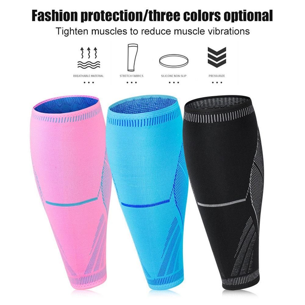 1Pcs Leg Compression Sleeve Calf Support Antiskid Shin Guard Cycling Leg Warmers
