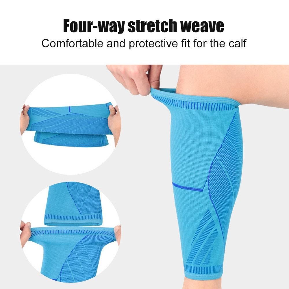 1Pcs Leg Compression Sleeve Calf Support Antiskid Shin Guard Cycling Leg Warmers