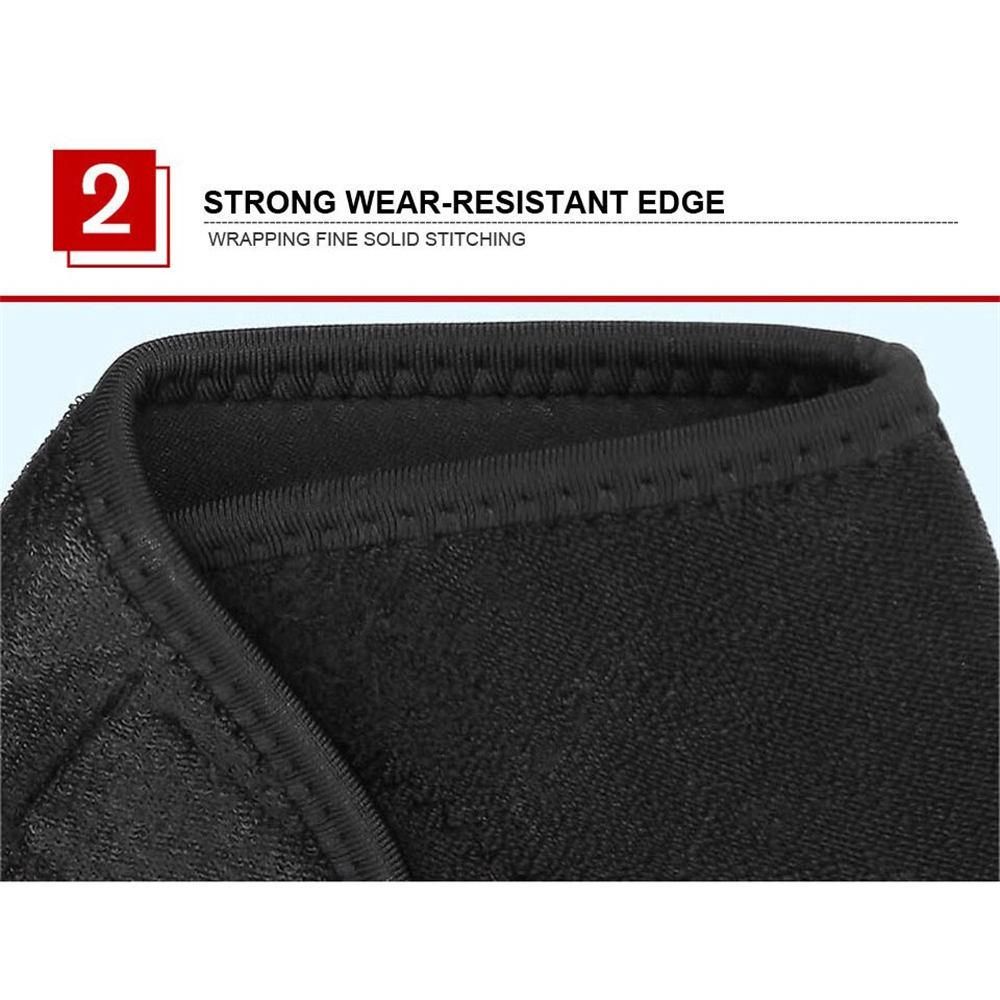 1Pair Tourmaline Self-Heating Infrared Magnetic Therapy Ankle Care Belt Support