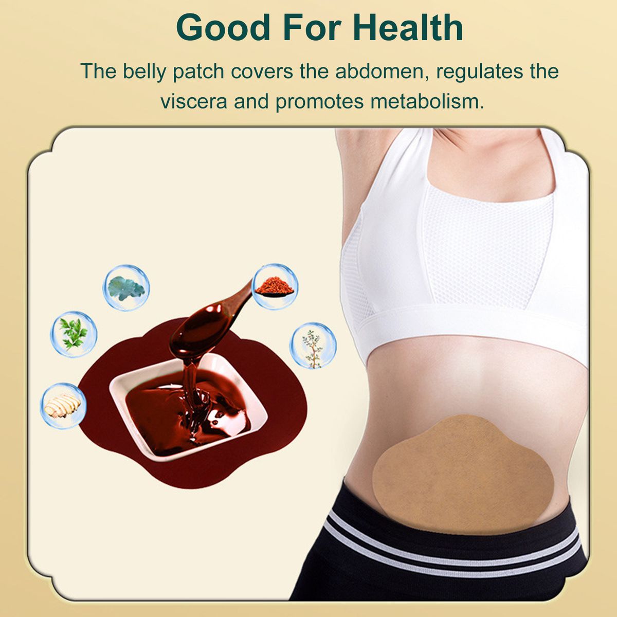 5PCS Slimming Patches Weight Loss Navel Sticker Belly Patch
