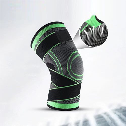 Knee Pads Compression Knee Pads With For Arthritis Breathable Joint Protect Pain Relief Gym Sport Basketball Fitness 1pc(Fluorescent Green)