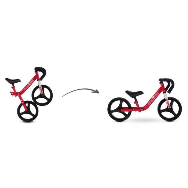 Red Folding Balance Bike