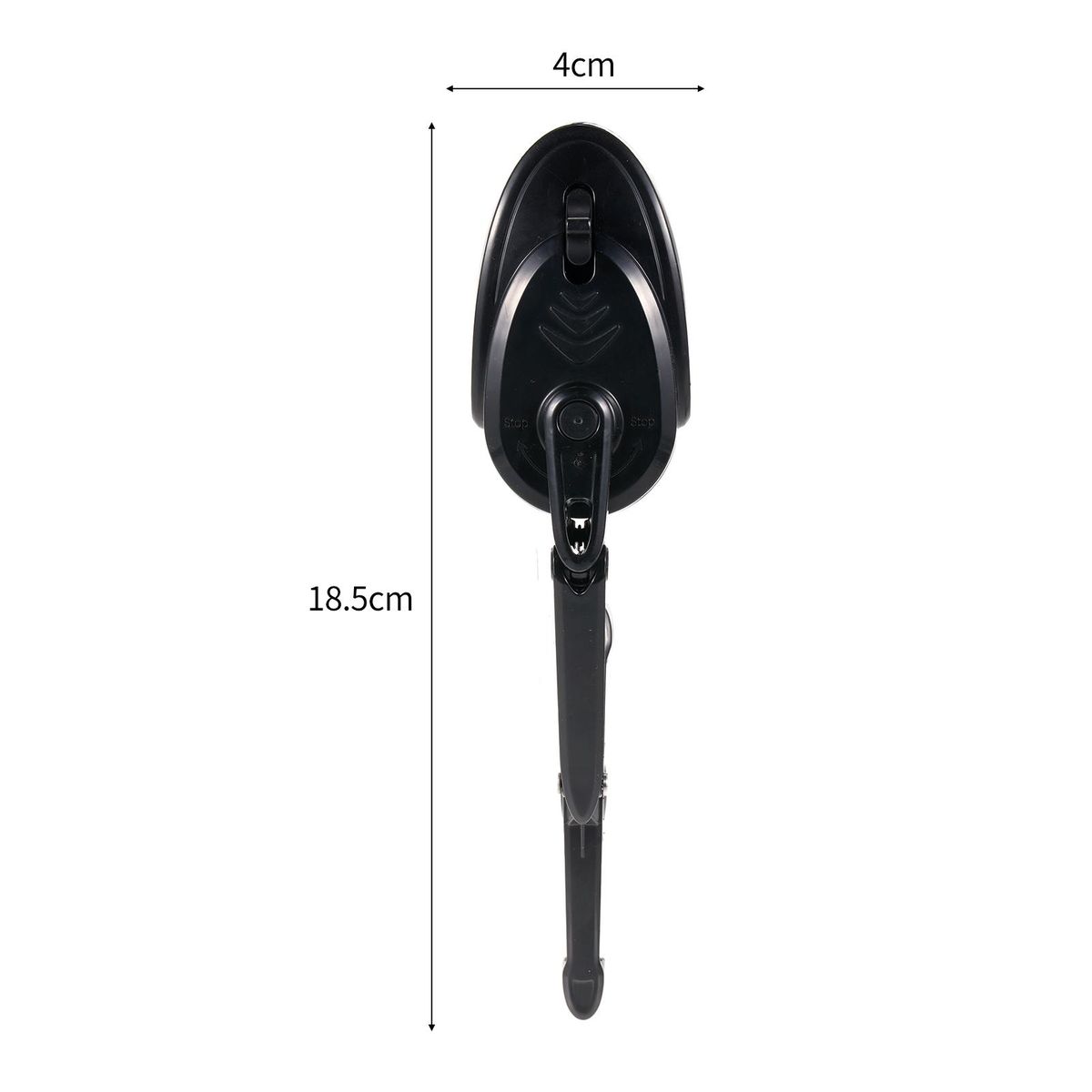 Motorcycle Helmet Wiper, 2W Waterproof USB Motorcycle Helmet Windshield Wiper Mini Electric Wiper