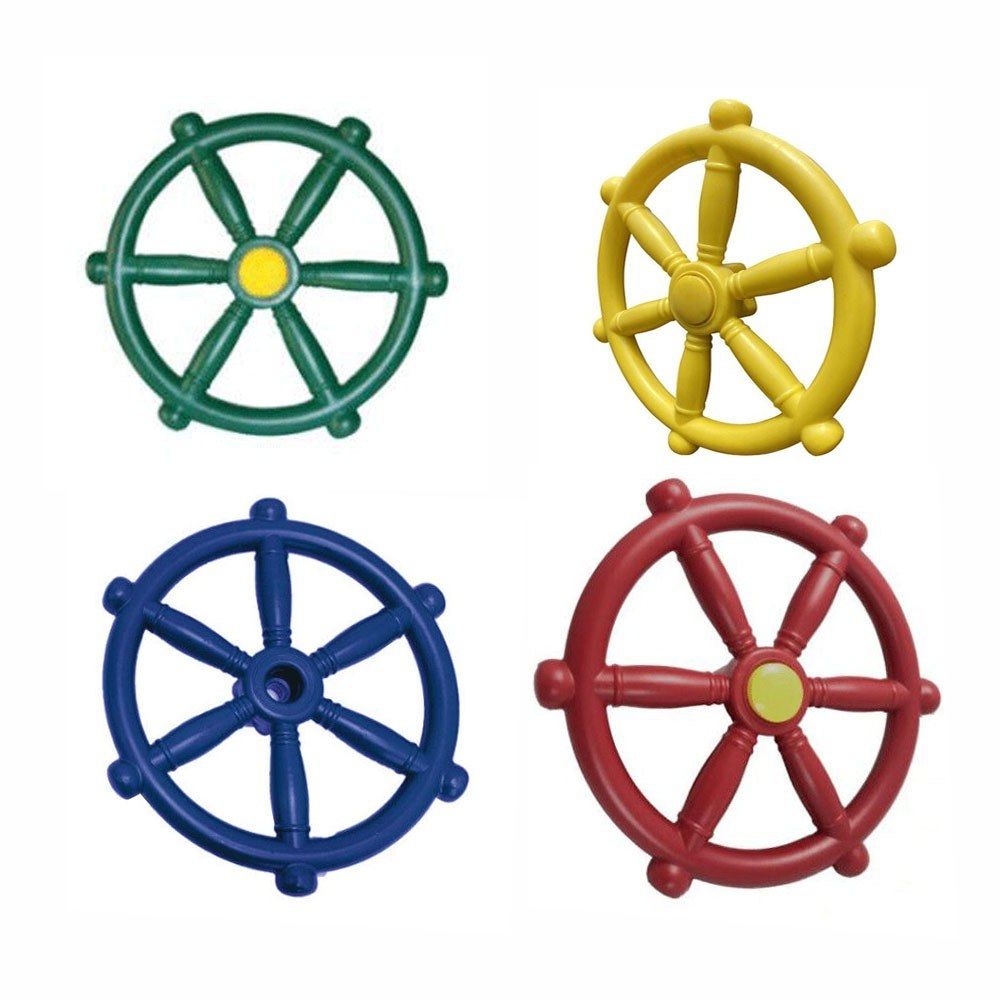 12 Inch Steering Wheel Pirate Game Accessory Swingset For