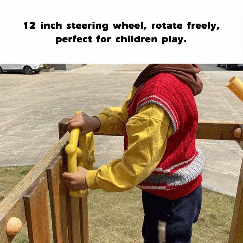 12 Inch Steering Wheel Pirate Game Accessory Swingset For
