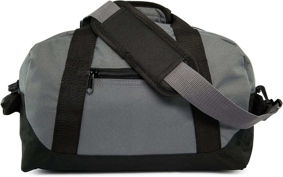 DALIX 14" Small Duffle Bag Two Toned Gym Travel