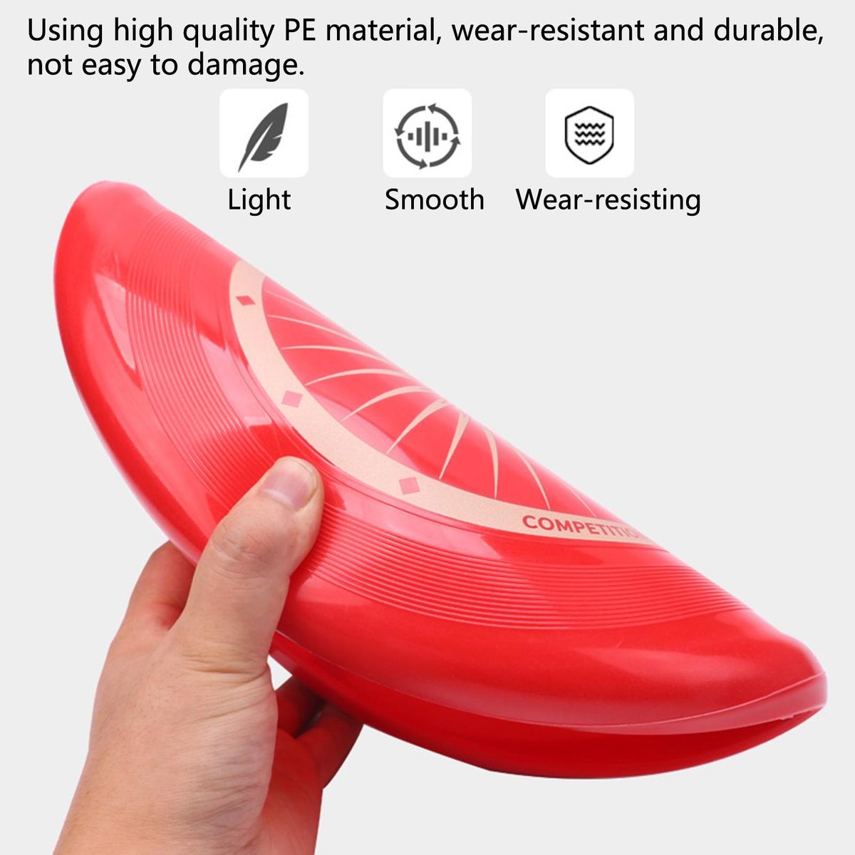Flying Saucer Professional Ultimate Flying Disc Red