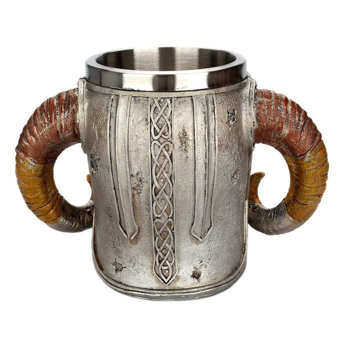 Stainless Steel Mug Skull  Coffee Cup Christmas Cup Bar Gift