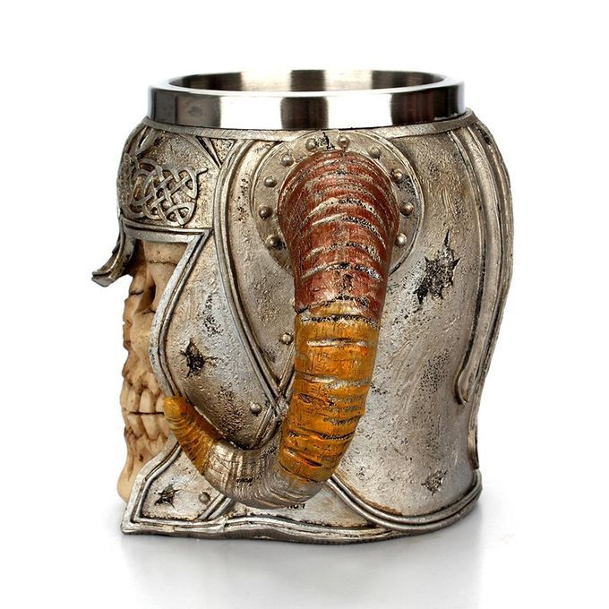 Stainless Steel Mug Skull  Coffee Cup Christmas Cup Bar Gift