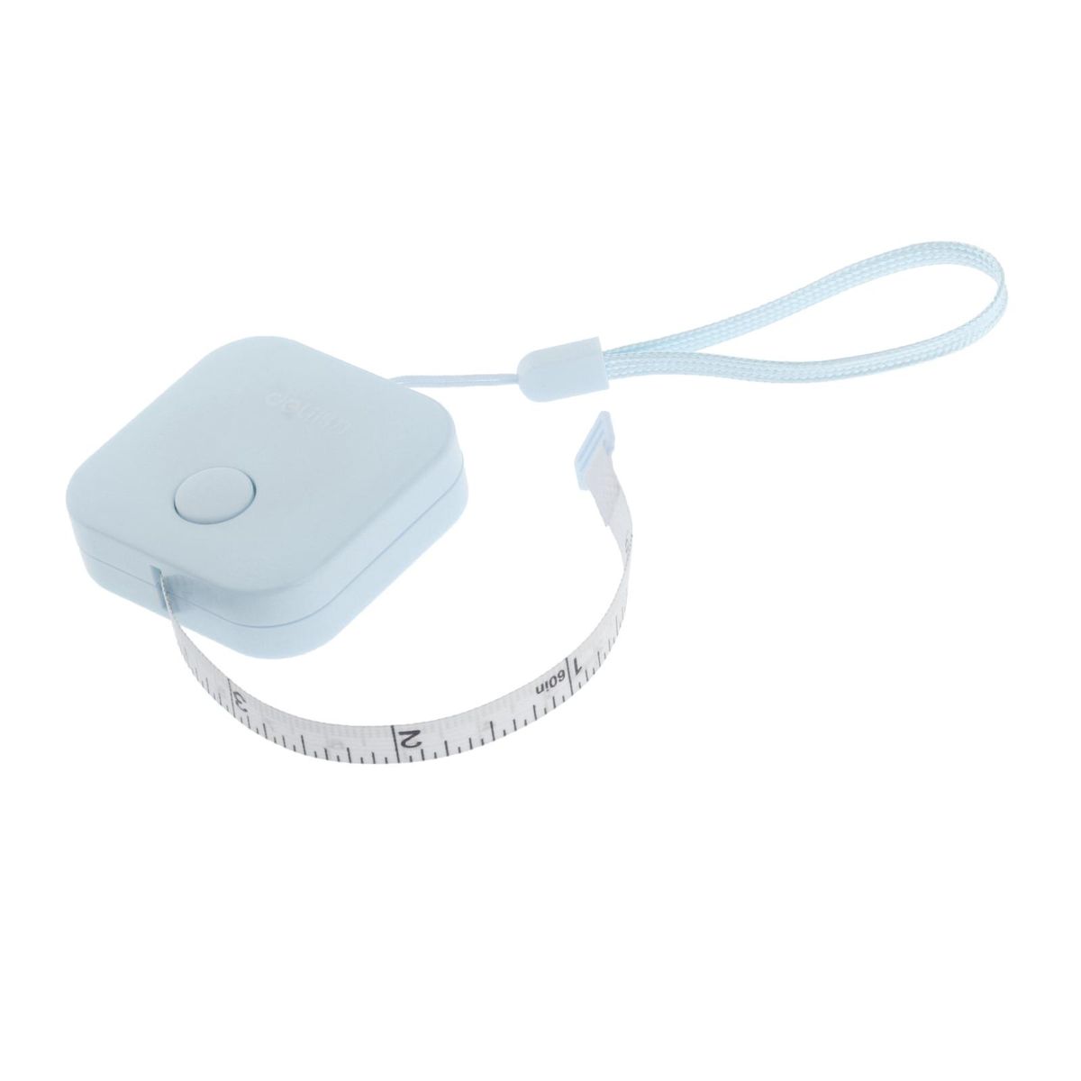 Soft Retractable  Measure Tape Clear Marked Blue