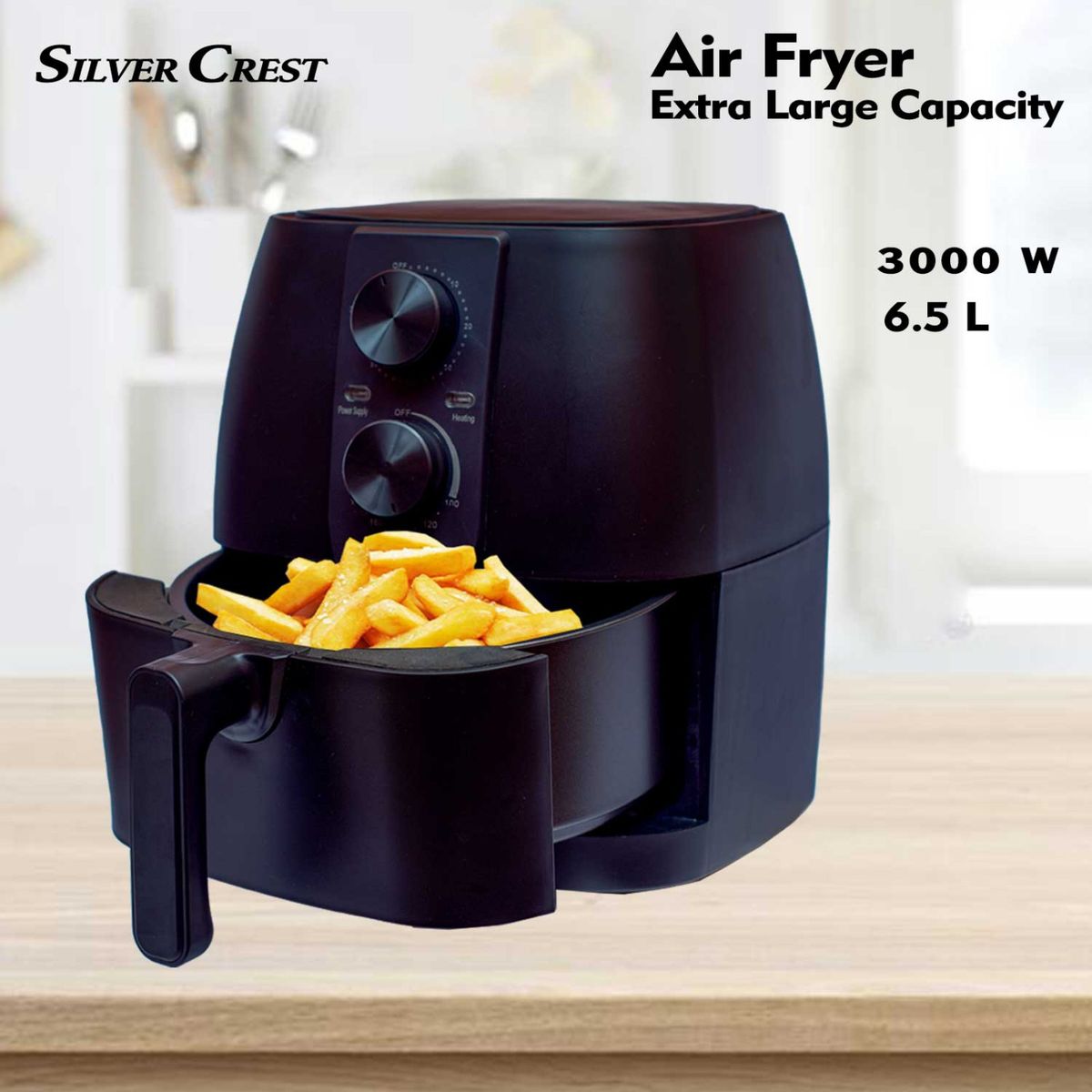 Extra Large 6.5L Capacity AirFryer