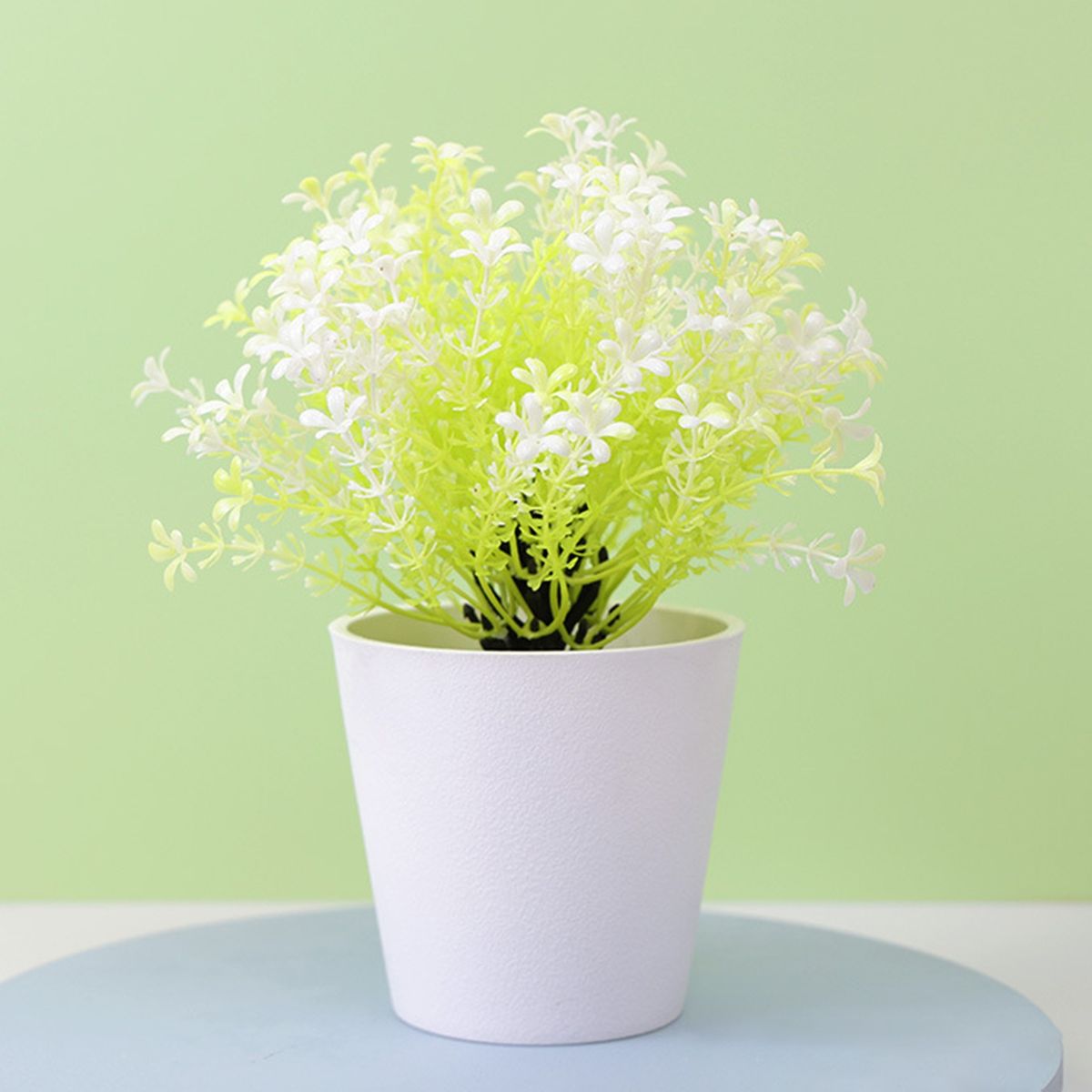 Simulation Bonsai Table Centerpieces Artificial Bonsai White