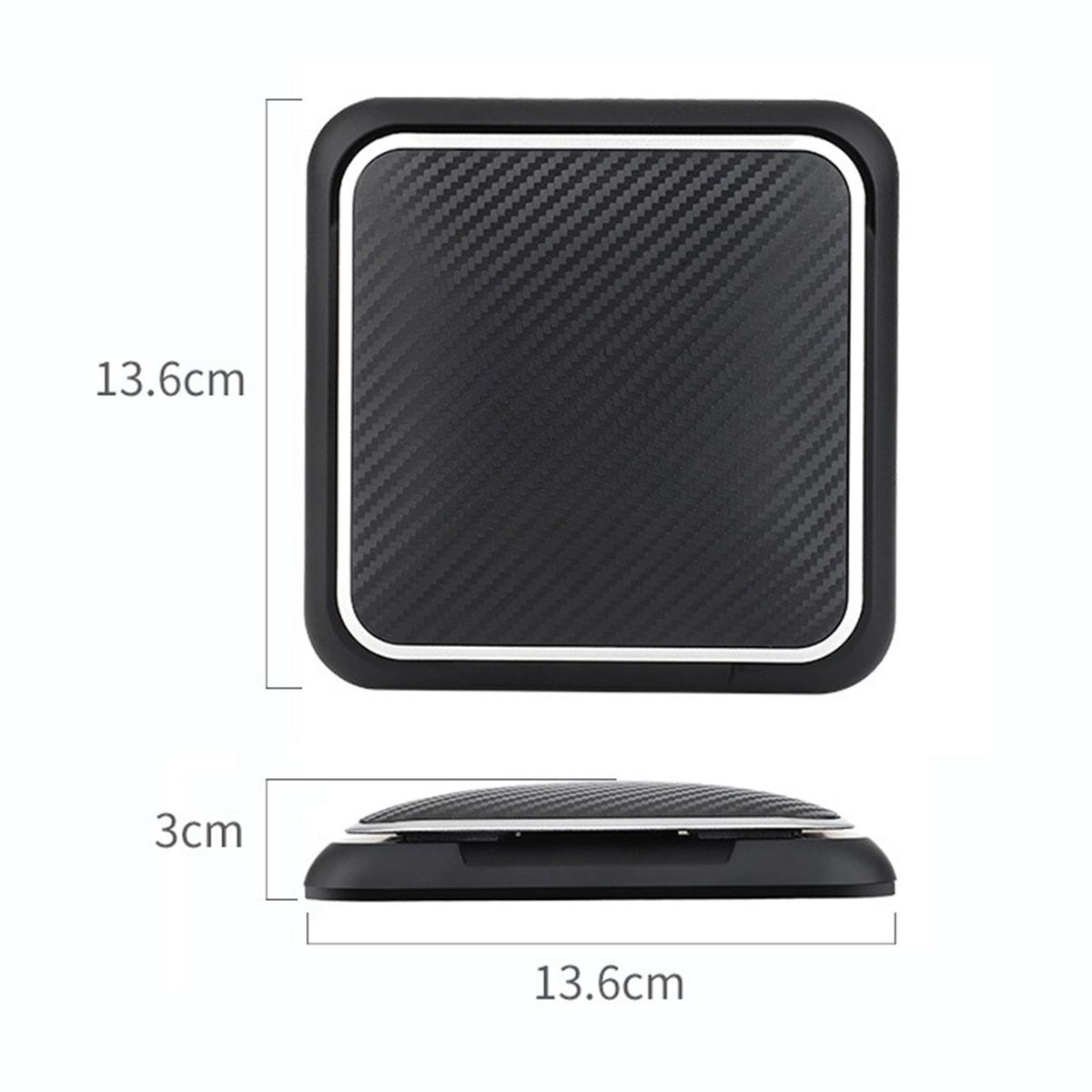 Car Phone Holder Car Dashboard Phone Support Lazy Bracket Black