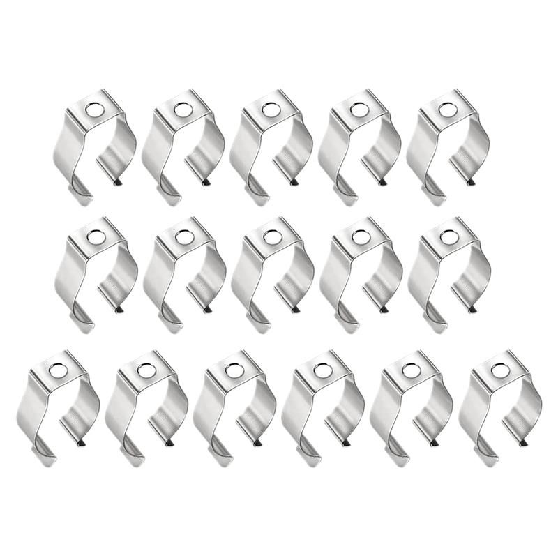 120Pcs T8 LED Light s U Clips Holder Fluorescent Tube Lamp Bracket