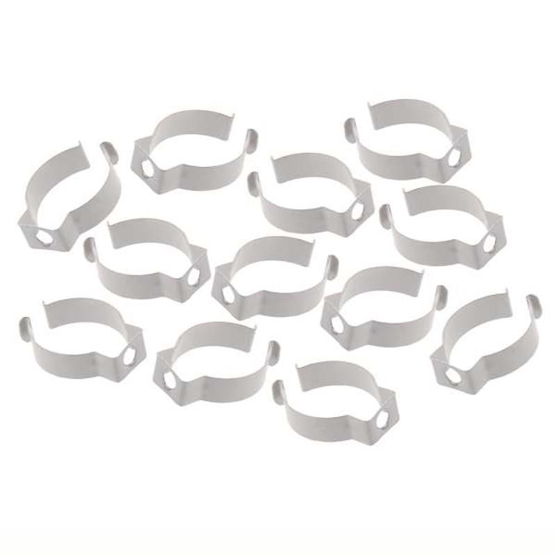 120Pcs T8 LED Light s U Clips Holder Fluorescent Tube Lamp Bracket