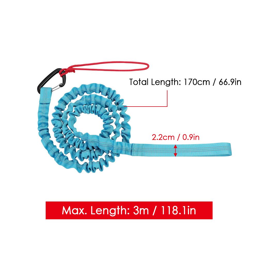 Extra Strong Bike Bungee Tow Rope Heavy Duty  Towing Pull