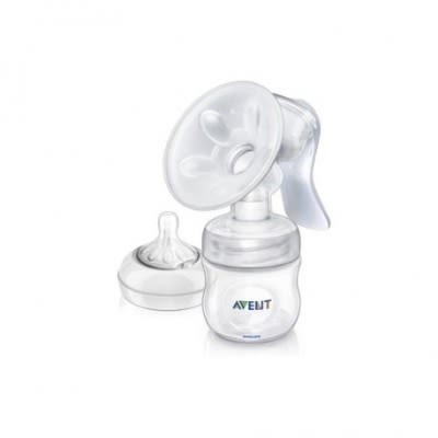 Natural Manual Breast Pump And Bottle