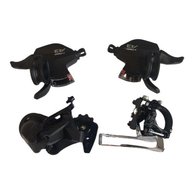 Bicycle Front/Rear Derailleur Set 8 Speed Groupset Direct Mount Easy