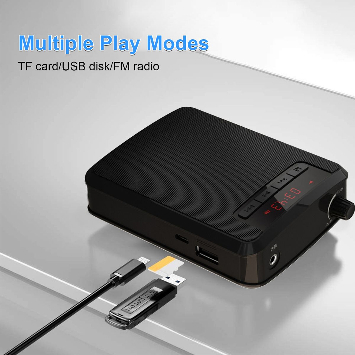 Portable Voice Amplifier Rechargeable Vioce Amplifier With