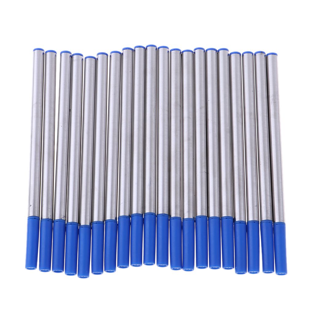 20x Pen Refill For School Office Signature Supplies Blue Blue