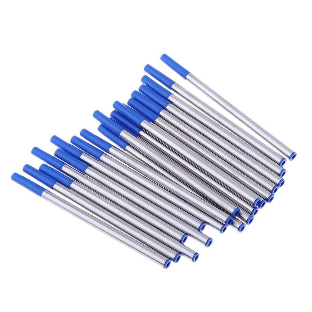 20x Pen Refill For School Office Signature Supplies Blue Blue