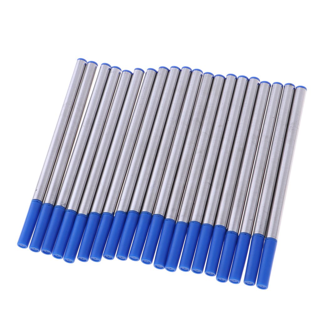 20x Pen Refill For School Office Signature Supplies Blue Blue