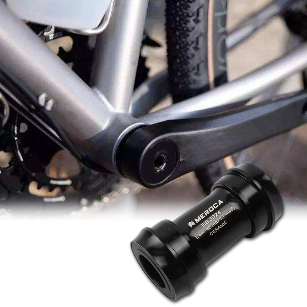 Bicycle Accessories Press Bottom Bracket Supplies Black