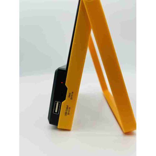 Portable Rechargeable LED Light With Solar Panel