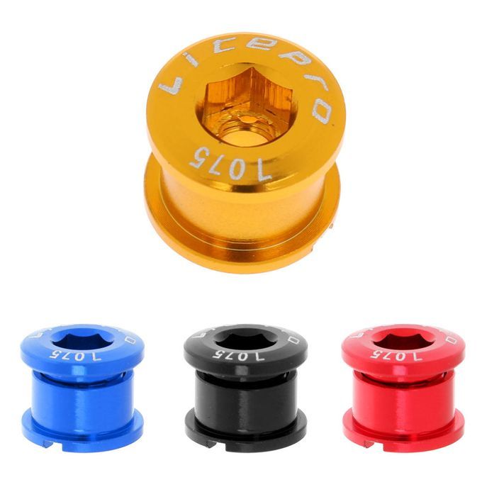 Crankset Screw Bicycle Crank Arm Bolt Single Crankset For MTB Gold