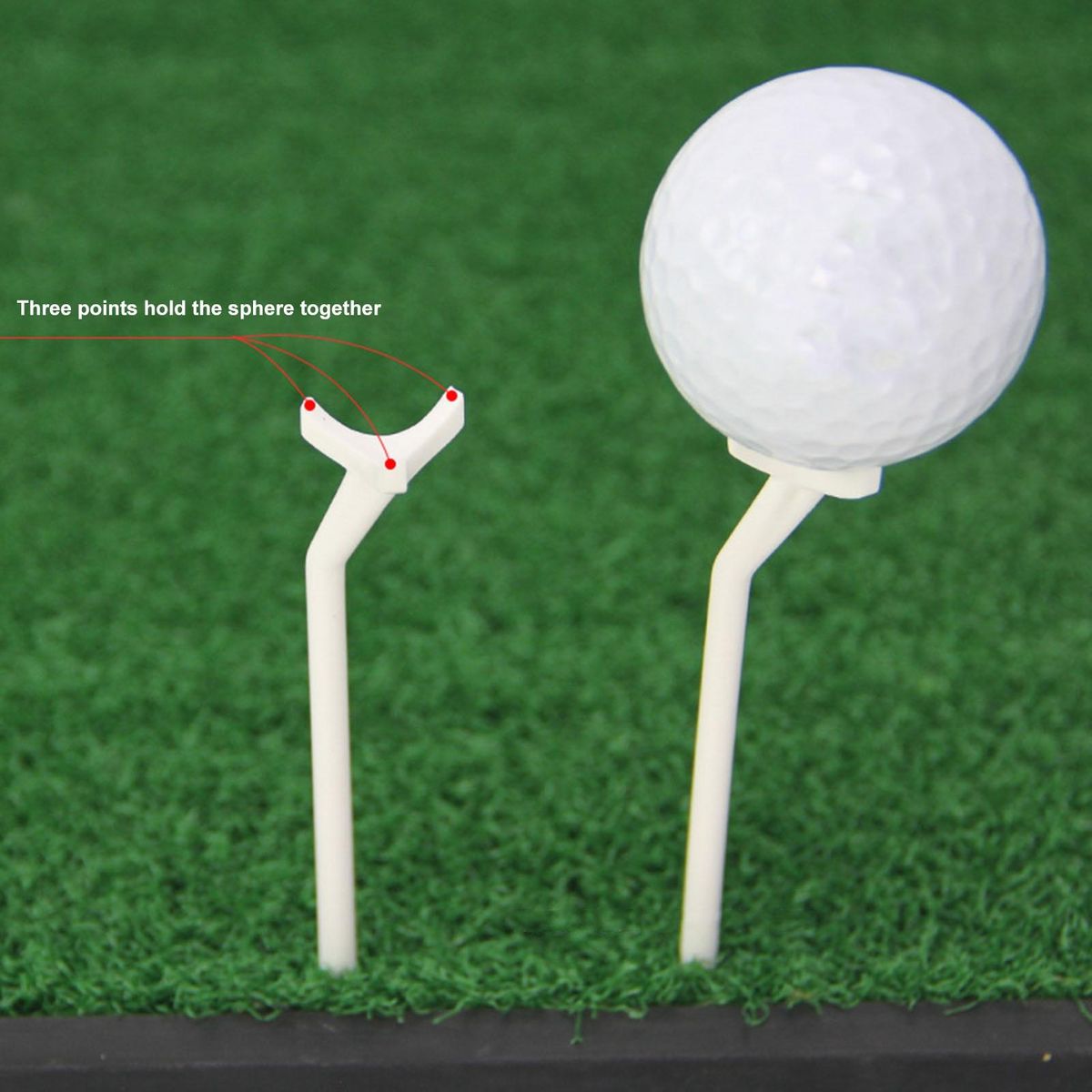 High Quality Golf Tee Proteez 10 Pack Plastic Golf Tees for Reduced