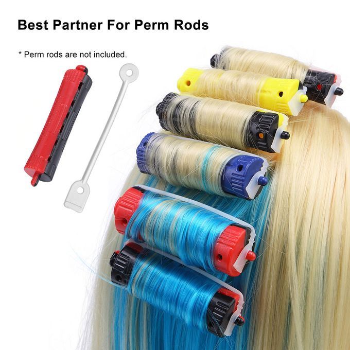 50pcs Salon Cold Wave Rods Rubber Band Replacements