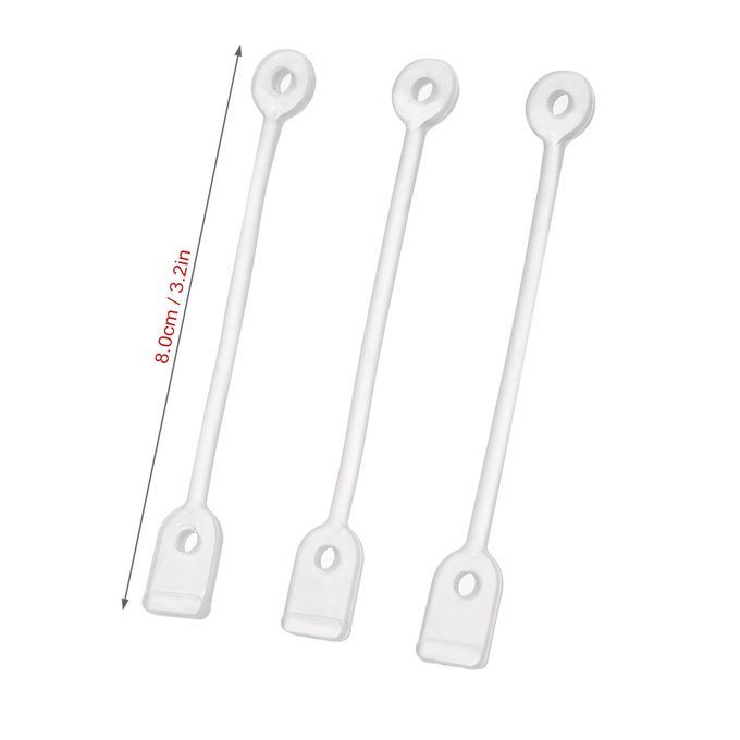 50pcs Salon Cold Wave Rods Rubber Band Replacements