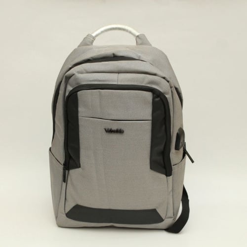 Kids School Bag-grey And Black - 30cm*17cm*41cm