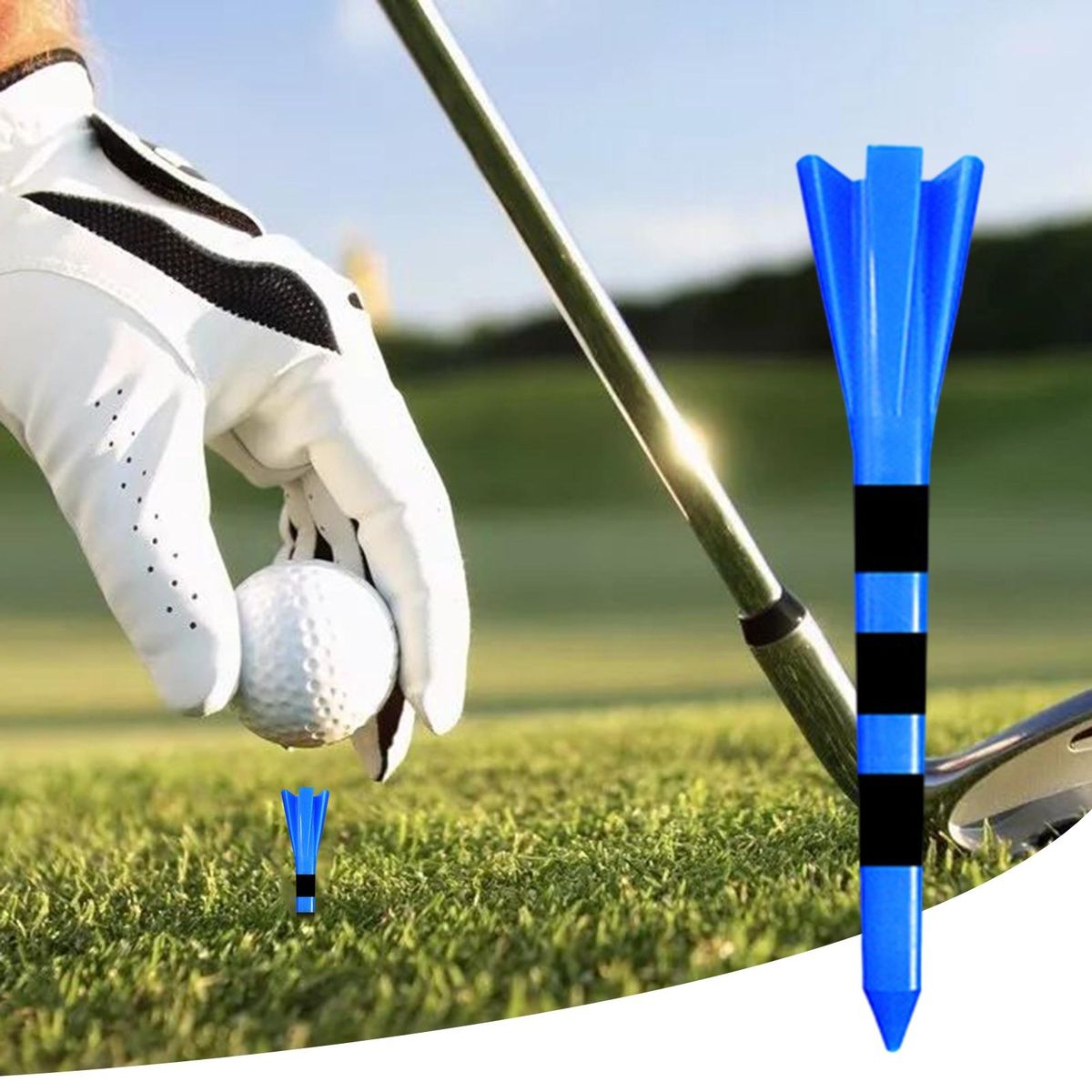 Golf Tee 83mm Golf Tee 70mm Blue