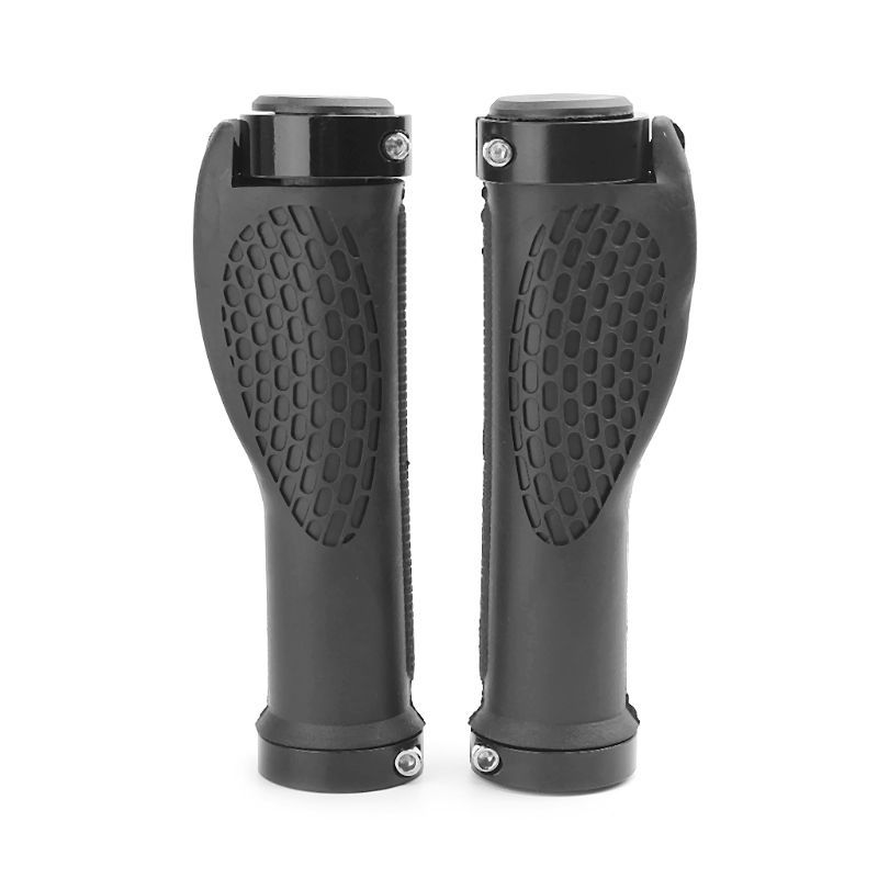 Ergonomic Bike Handle Grip Road Cycling Bicycle Anti-Skid Rubber Lock MTB Handlebar Grips Bycicle Parts Mountain Bike Grips