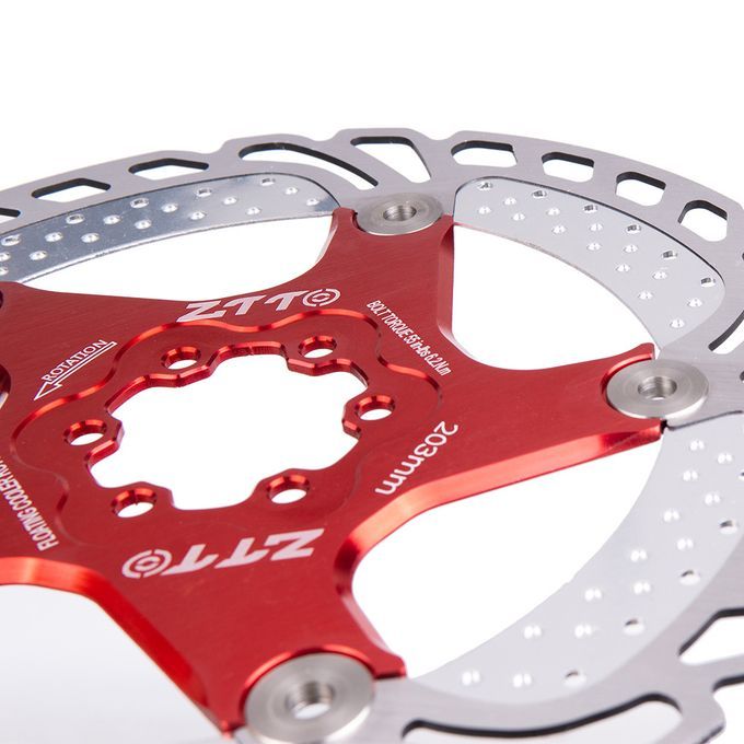 MTB Bicycle Disc Brake Cooling Floating Rotor 160mm 6 Bolts