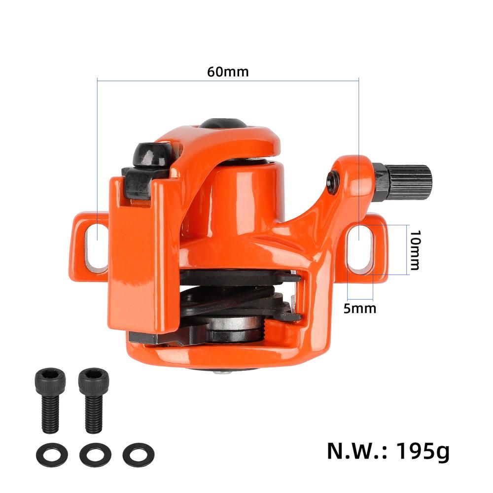 Disc Brake Caliper Electric Scooter Left Rear Side Mechanical Disc Brake Replacement Accessories
