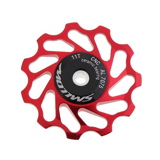 Ceramic Disc Derailleur Bearing For Bicycle Jockey Wheel Black