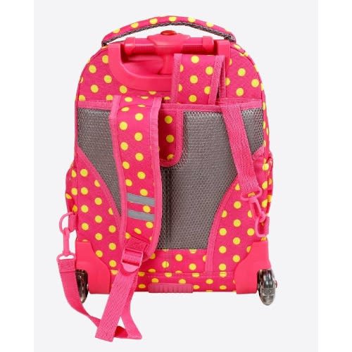 Buttons 16" Lolli 2 Piece Set Rolling Backpack And Lunchbag