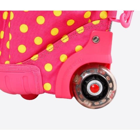 Buttons 16" Lolli 2 Piece Set Rolling Backpack And Lunchbag