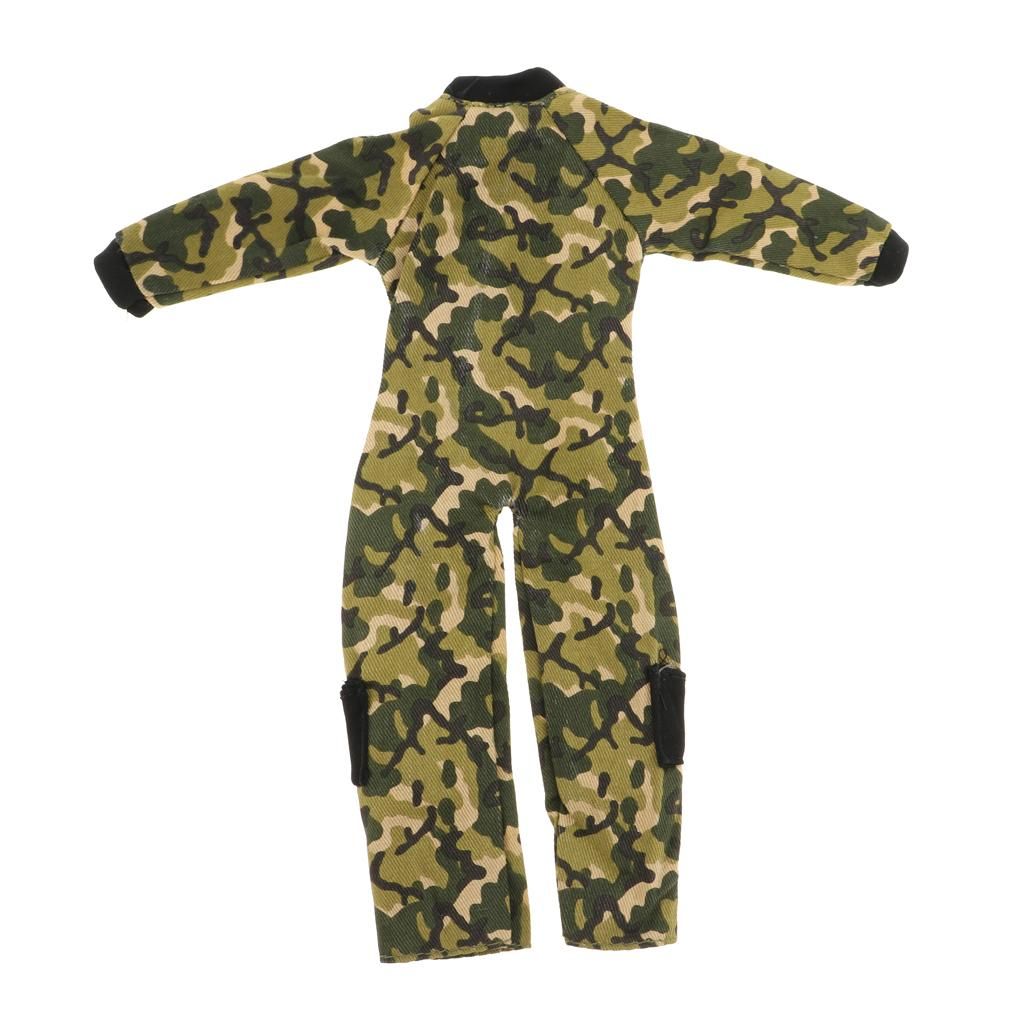 2x 1/6 Soldier Dolls Clothing - Firefighter Uniform Costume Pants &