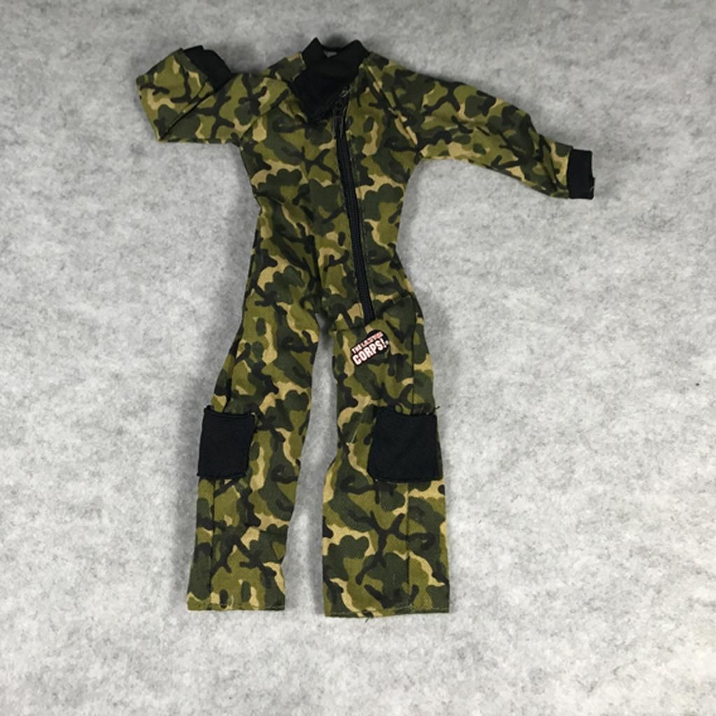 2x 1/6 Soldier Dolls Clothing - Firefighter Uniform Costume Pants &