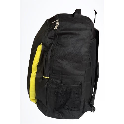 Reflector Line Backpack- Black & Yellow