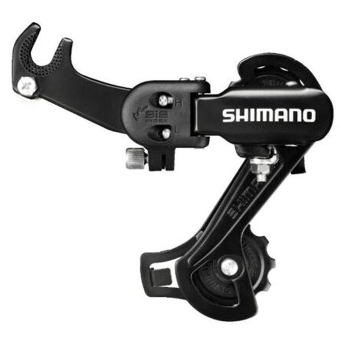 Tz31 Rear Derailleur 6/18 Speed Transmission Mountain Bike Eye Hook 7 Speed-Black-TZ31 Rear Derailleur