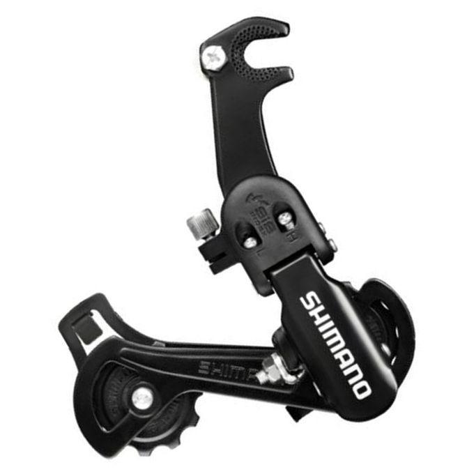 Tz31 Rear Derailleur 6/18 Speed Transmission Mountain Bike Eye Hook 7 Speed-Black-TZ31 Rear Derailleur