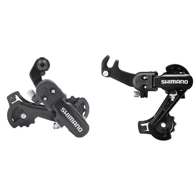 Tz31 Rear Derailleur 6/18 Speed Transmission Mountain Bike Eye Hook 7 Speed-Black-TZ31 Rear Derailleur