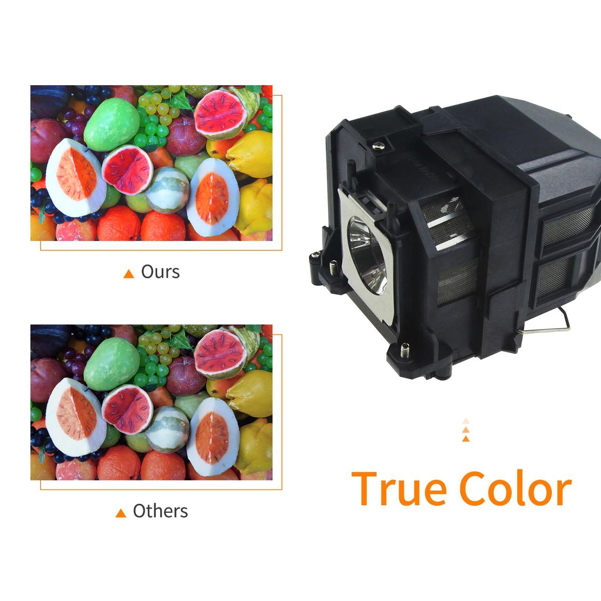 ELPLP71 Replacement Projector Lamp Compatible with Epson ELPLP71 BrightLink 475Wi 480i 485Wi PowerLite 470 475W 480 485W eb-475wi eb-485wi BrightLink 1410Wi 200W Lamp Bulb Replacement