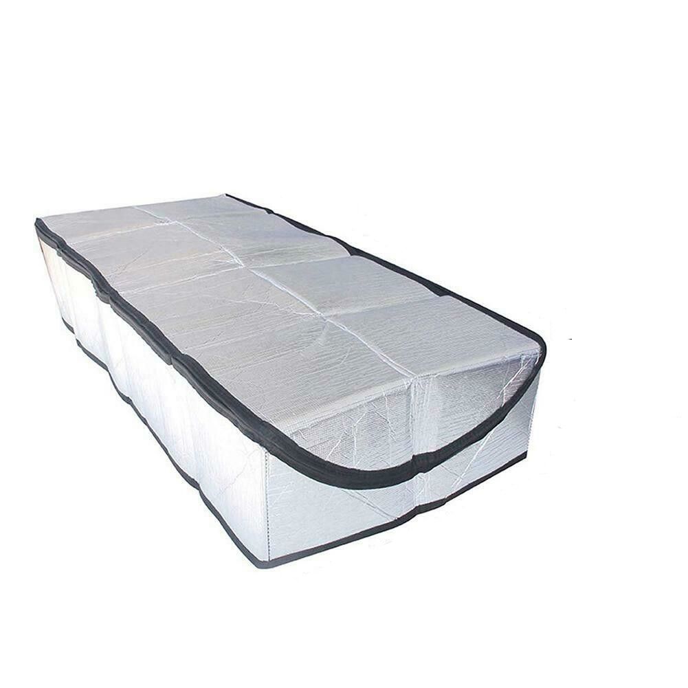 Fireproof Attic Tent Cover Attic Door Insulation Cover Attic Insulator Attic Ladder Insulation Cover Double-sided Aluminum Foil