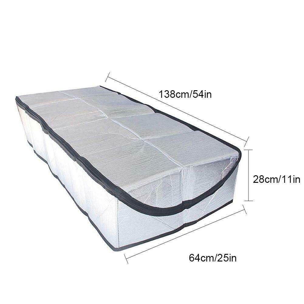 Fireproof Attic Tent Cover Attic Door Insulation Cover Attic Insulator Attic Ladder Insulation Cover Double-sided Aluminum Foil