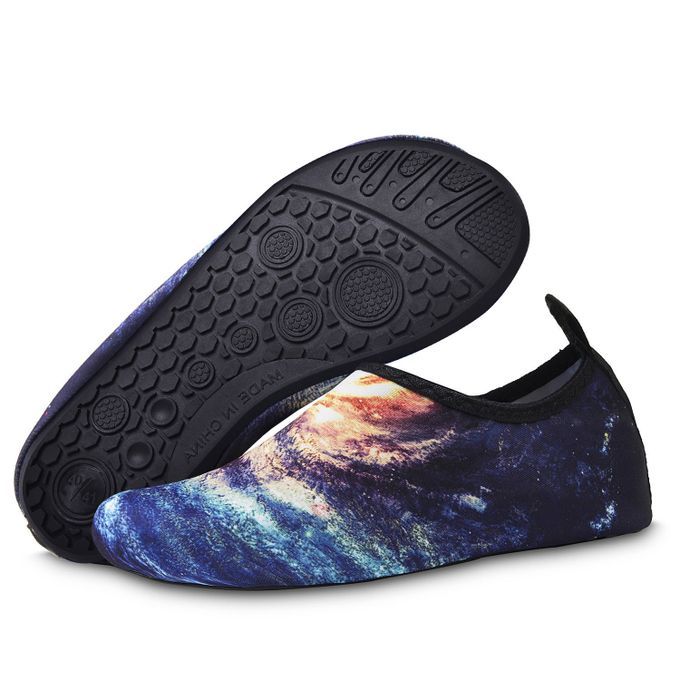 Big Size Water Shoes Beach Diving Yoga Shoes-Yellow